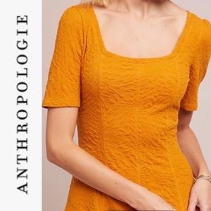 Ett:twa Wesley Anthropologie Brand Gold Colored Blouse. Size‎ XS.